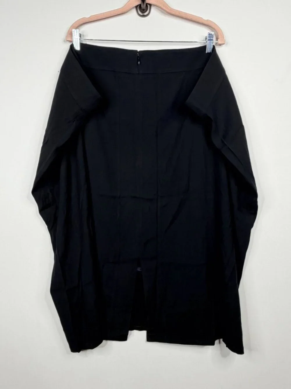 NWT Universal Standard Lynn Luxe Skirt Black 36 #A3799